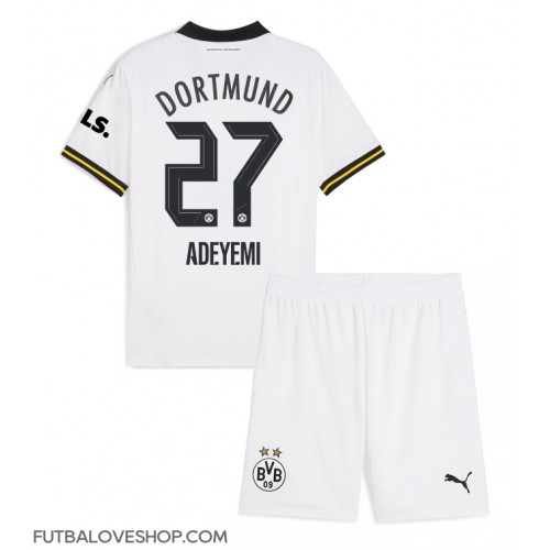 Dres Borussia Dortmund Karim Adeyemi #27 Tretina pre deti 2024-25 Krátky Rukáv (+ trenírky)